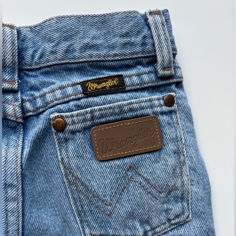 Kids Wrangler Blue Jeans - 6 Slim